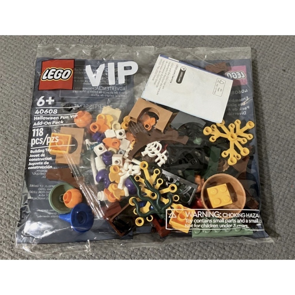 LEGO Halloween Fun VIP Add-On Pack (40608) - NEW! Retired! Rare!